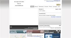 Desktop Screenshot of marshall-chamber.com